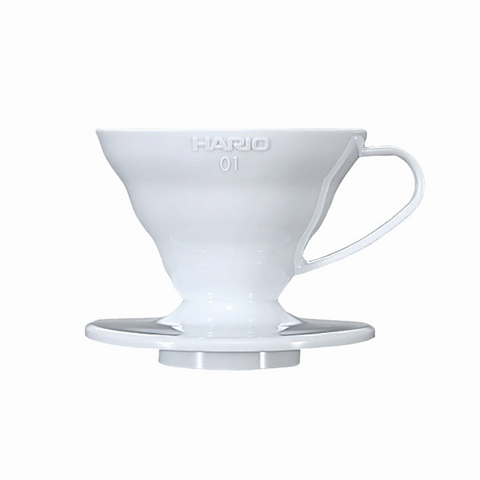 Hario V60 01 White Ceramic Dripper - Drips