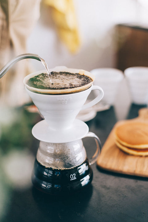 Hario V60 02 White Ceramic Dripper - Drips