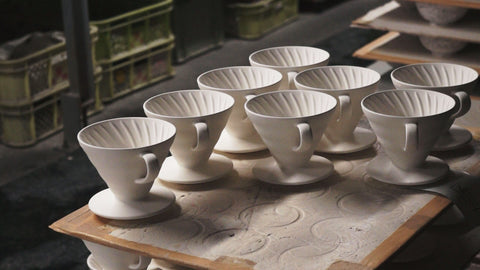 Hario V60 02 White Ceramic Dripper - Drips