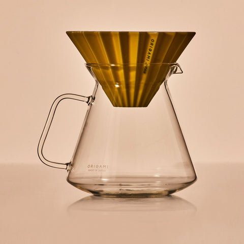 Origami x Hario Glass Server 710ml - Drips  