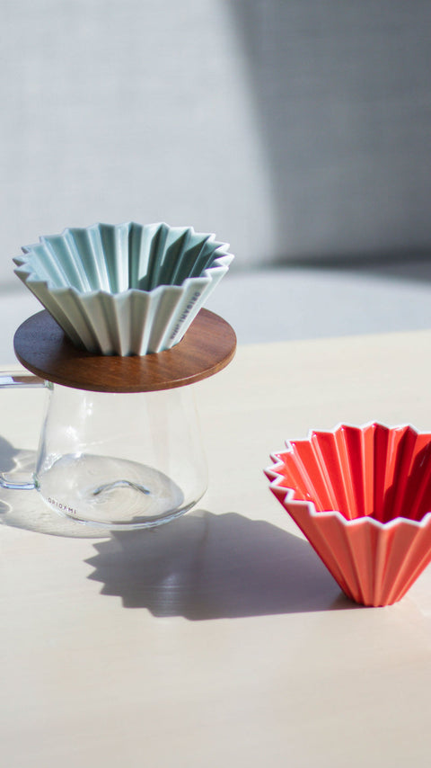 Origami x Hario Glass Server 710ml - Drips  
