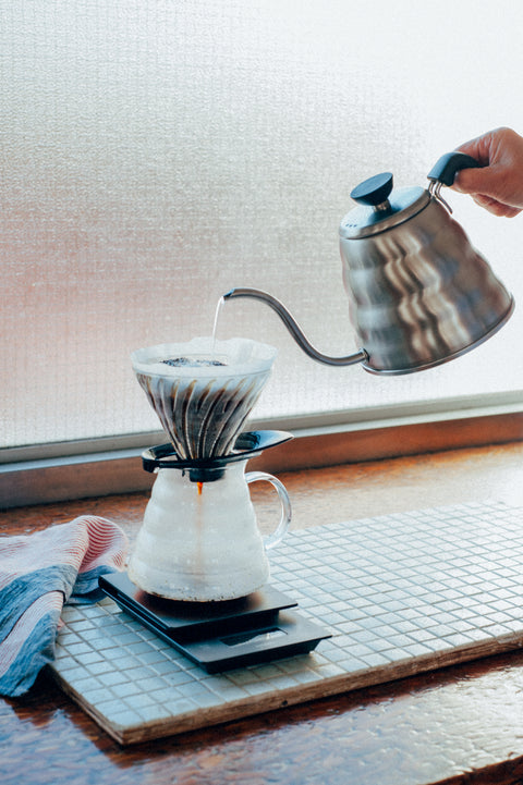Hario Buono Kettle Silver 1,2L - Drips  