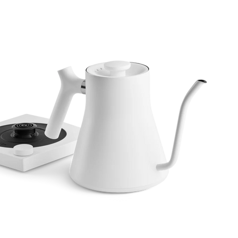 Fellow Stagg EKG Electric Kettle Matte White - Drips  