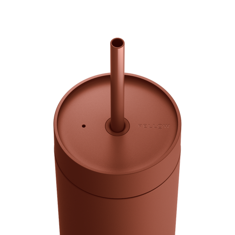 Fellow Carter Cold Mug 470ml Red Sienna - Drips  