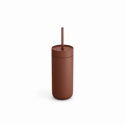 Fellow Carter Cold Mug 470ml Red Sienna - Drips  