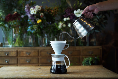Hario V60 02 Ceramic Dripper Set White - Drips  